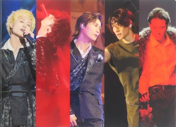 A.B.C-Z Act Z文件夾(A4尺寸)Blu-ray/DVD ABC座星劇場2023-5 Stars Live Hours-普通盤先到預約購入特典