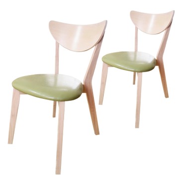 Boden-薇拉雙色餐椅(2入組)