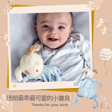 寶寶最佳玩伴【Bunnies By The Bay】結結安撫系列 (共3款可選) 給我的寶貝 新生兒 彌月禮 新手爸媽 寶寶 安撫玩偶 哭鬧