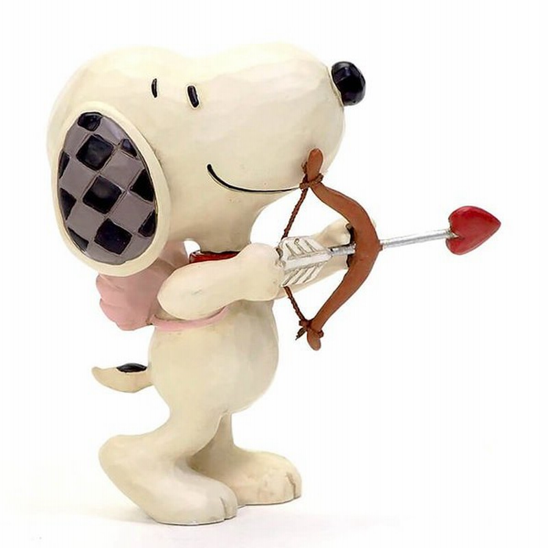 ジムショア Jim Shore スヌーピー キューピット ミニ 置物 フィギュア 人形 ピーナッツ Peanuts 木彫り調 インテリア 通販 Lineポイント最大get Lineショッピング