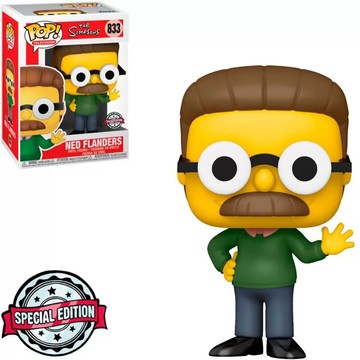 FUNKO POP 833 辛普森 NED FLANDERS 辛普森家庭 辛普森的鄰居 限定版