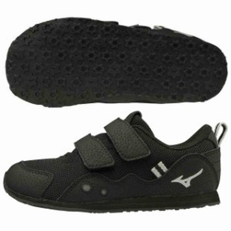 ミズノ キッズ 子供靴 スニーカー ランキッズ モノ ブラック Mizuno K1gd 通販 Lineポイント最大1 0 Get Lineショッピング