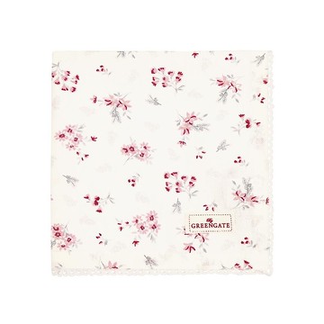 丹麥GreenGate Emberly white蕾絲餐巾布/茶巾-共兩款