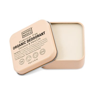 【Noosa Basics】椰子香草植萃鋁盒體香膏 50g｜揮別異味困擾