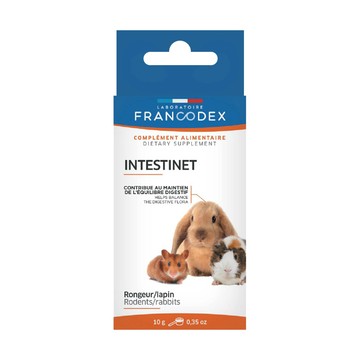 FRANCODEX 法典 小動物每日腸道酵素粉 10g 寵物腸道保健  1盒