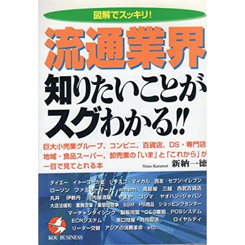 流通業界・知りたいことがスグわかる?巨大小売業グループ、コンビニ、百貨店、DS・専門店、地域・食品スーパー、卸売業の「いま」と「これから