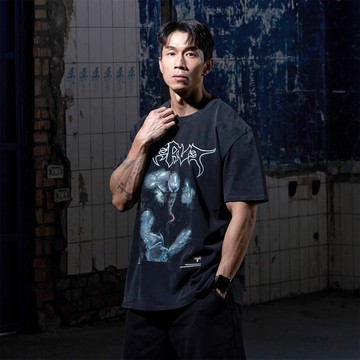 VintageWash Oversized水洗短袖 - VERVE