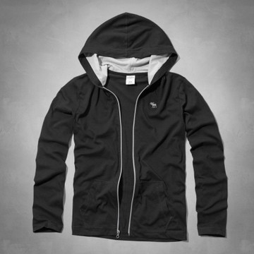 AF a&f Abercrombie & Fitch 小孩外套 黑色 0295