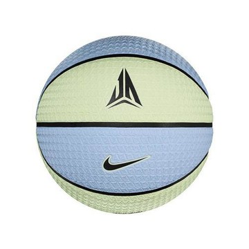 Nike 籃球 7號球 莫蘭特 藍黃【運動世界】N101105370307