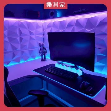 【12H台灣出貨】 電競房牆貼 3d壁貼 壁貼 房間壁貼 電競 房間 裝飾 電競房 立體壁貼 牆壁貼 壁貼立體 電競房間