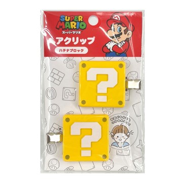 【Nintendo 任天堂】問號磚塊髮夾