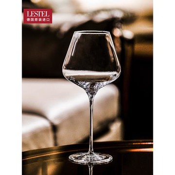 德國進口大號勃艮第紅酒杯套裝家用輕奢高檔水晶玻璃高腳葡萄酒杯