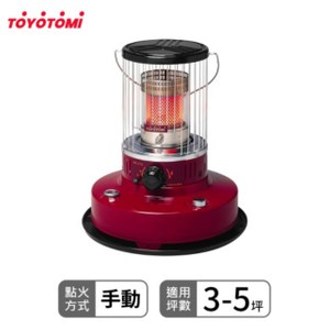 日本 TOYOTOMI 傳統熱能對流式煤油暖爐 -紅 KS27A-TW