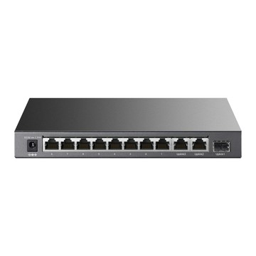TP-Link TL-SL1311P 8x10/100Mbps+3埠 Gigabit 桌上型交換器 8 埠 PoE+隨插即用 金屬殼 PoE供電
