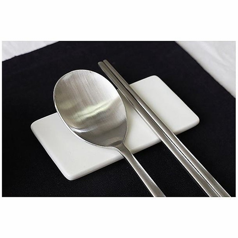 韓国阿園工房スッカラ＆箸セット2客