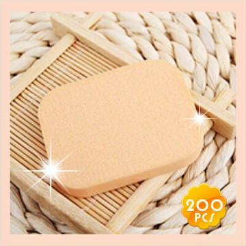 100%天然乳膠一次性粉撲方200入 [40326]◇美容美髮美甲新秘專業材料◇