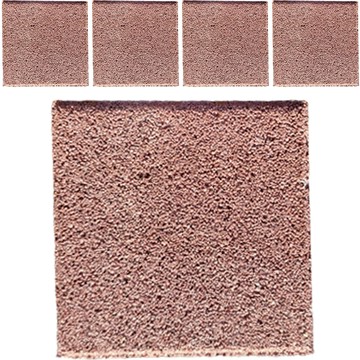 WITH block 人造花崗石鋪路磚  5個  紅色