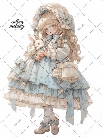 原創貼紙 No.3 人物貼紙 原創貼紙 女孩貼紙 原創人物貼紙