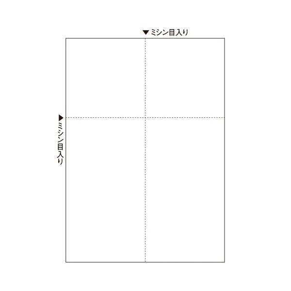 まとめ）TANOSEEマルチプリンタ帳票(スーパーエコノミー) A4 白紙 EIAJ