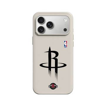 iPhone 17 Pro Max SolidX 貝殼灰 - NBA - B&W-休士頓火箭 Houston Rockets B&W
