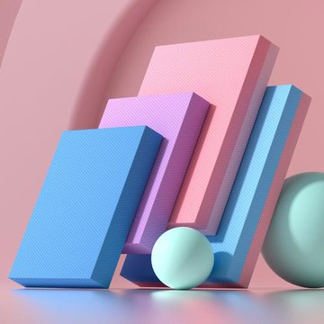 坐姿跑步墊平衡軟踏墊私教核心訓練平板支撐手肘墊練腹練腿坐墊