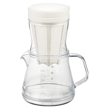 AKEBONO 曙產業 咖啡機 2種方法 500 日本製 TW-3758  白色  手沖咖啡  1個