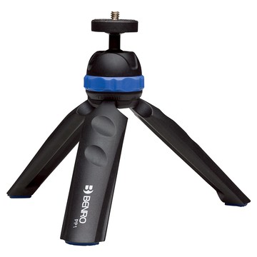 BENRO 百諾 PocketPod 桌上型迷你三腳架 PP1 附 MH-1手機夾  1個