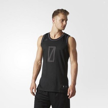 ADIDAS DAME JERSEY 黑 LILLARD 球衣S97489 NBA 【TOP QUEEN】