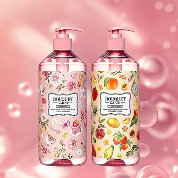 【Bouquet Garni】維他膠原Q嫩潔膚露750ml｜韓國 溫和清潔 保濕 水潤 香氛 DS027822