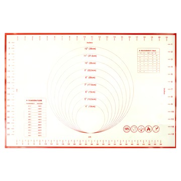 Premier 測量矽膠烤墊 耐熱230度C  60 x 40 x 0.1cm  1個