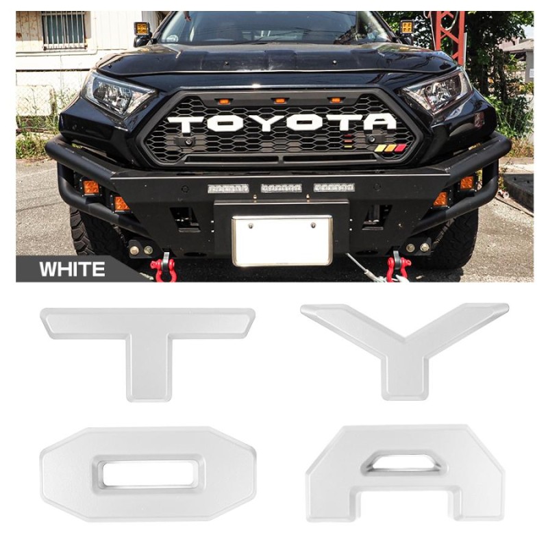 RAV4 アドベンチャー 50系 ロゴ LED グリルマーカー カスタムフロント ...