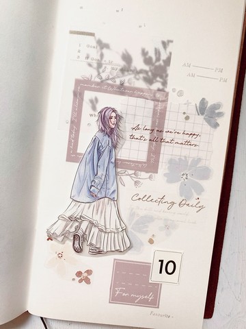 NO.09 花框絮語 Frame Gossip 模造割型紙膠帶