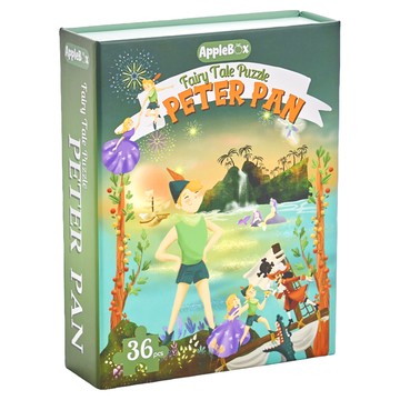 AppleBox 童話故事拼圖  36片  彼得潘  1盒