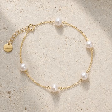 MAISON M Éclat de Perle 手鍊-金
