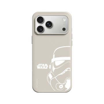iPhone 17 Pro Max SolidX 貝殼灰 - 迪士尼-星際大戰 Star Wars - 星際大戰 – 風暴兵白線條