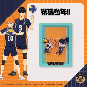 【排球少年】烏野高校 日向影山搖搖樂磁鐵