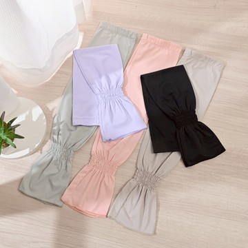 冰絲時尚花邊袖套-多色任選