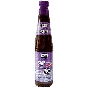 黑龍薄鹽黑豆蔭油膏400g