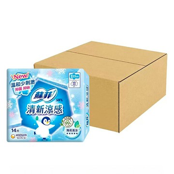 [COSCO代購6] D145187 蘇菲 清新涼感超薄衛生棉 23公分 14片 X 12入