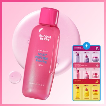 EQQUALBERRY NAD+ Peptide Boosting Toner 150ml