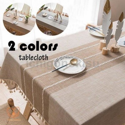 撥水 北欧 テーブルクロス シンプル おしゃれ 高級感 テーブル ずれにくい 洗える クロス テーブルマット 100 160 140 180 140 2 タッセル 通販 Lineポイント最大get Lineショッピング