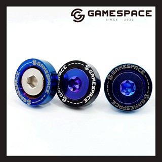 【GAME SPACE】大牌螺絲 鍍鈦 螺絲墊片 車牌螺絲 墊片 M6 車牌 鍍鈦螺絲