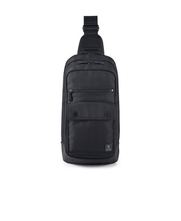 【PORTER INTERNATIONAL】NEW MELODY  單肩包(黑色/藍色) 11723-027