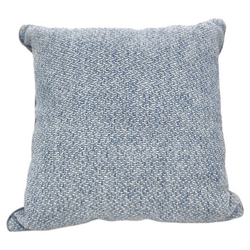 Life+ 優雅北歐色調棉麻舒適方型抱枕  45 x 45cm  淺海藍