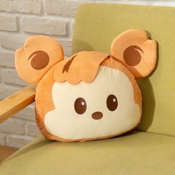 MOLOKA | 造型抱枕毯15吋 午休空調被子 柔軟靠枕毯