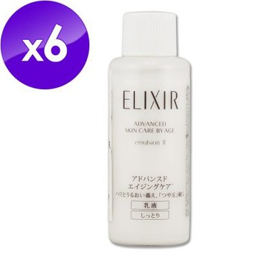 SHISEIDO 資生堂 怡麗絲爾奢潤進化柔膚乳T2 18ml x 6