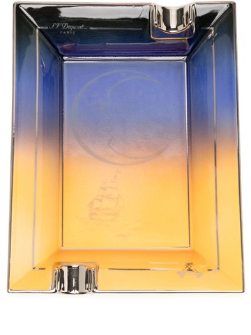 S.T. Dupont - Montecristo La Nuit ashtray - unisex - Porcelain/Lacquer - One Size - Blue