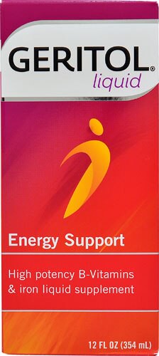 Geritol Liquid Energy Support 12 fl oz