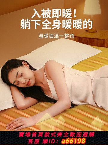 【台灣公司 可開發票】法蘭絨電熱毯雙人雙控家用調溫學生宿舍電褥子單人智能調溫電毯子