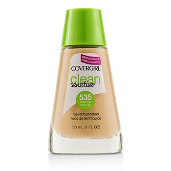 Covergirl Covergirl 粉底液Clean Sensitive Liquid Foundation - # 535 Medium Light 30ml/1oz-粉底及蜜粉